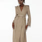 The Delphine Belted Patchwork Trench | Lavishly Me