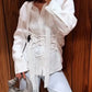 The Valencia Tie-Waist Blouse