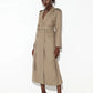 The Delphine Belted Patchwork Trench | Lavishly Me
