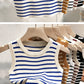 The Riviera Stripe Knit Tank
