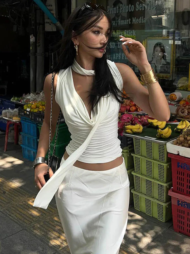 The Harper V-Neck Knit Tank