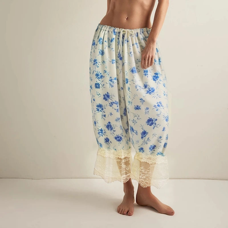 The Boheme Lace Lantern Pants