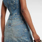 The Marlowe Cutout Denim Dress