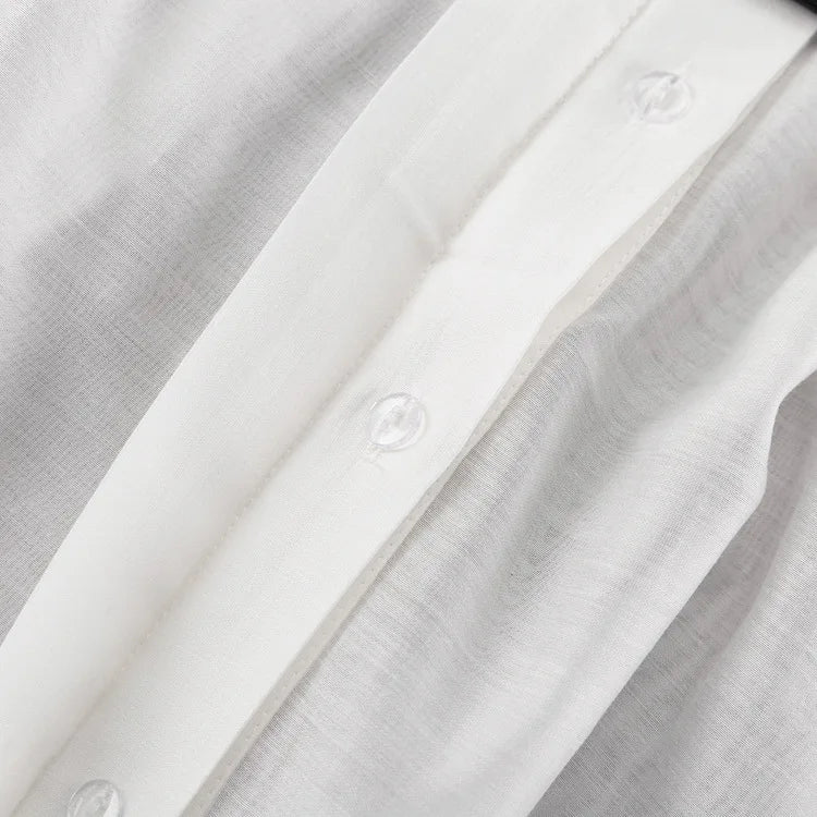 The Bellamy Flare-Sleeve Blouse