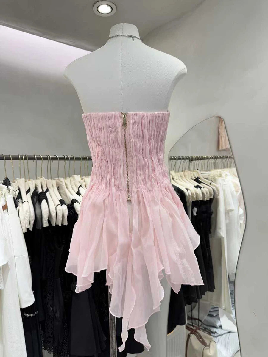 The Camille Sculpted Strapless Vest from the Boss Energy at Lavishly Me