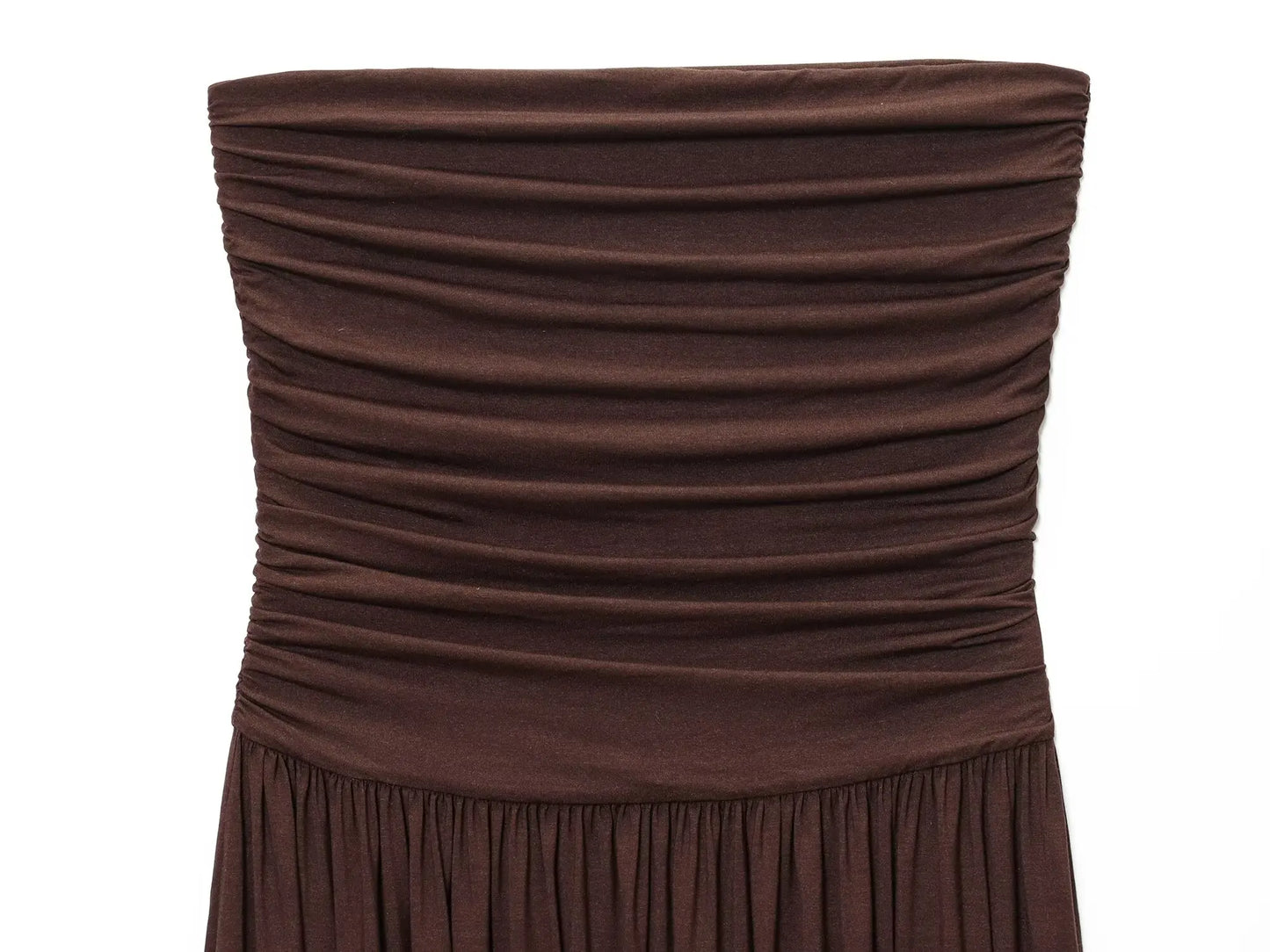 The Aurelia Pleated Off-Shoulder Maxi Dress | Lavishly Me