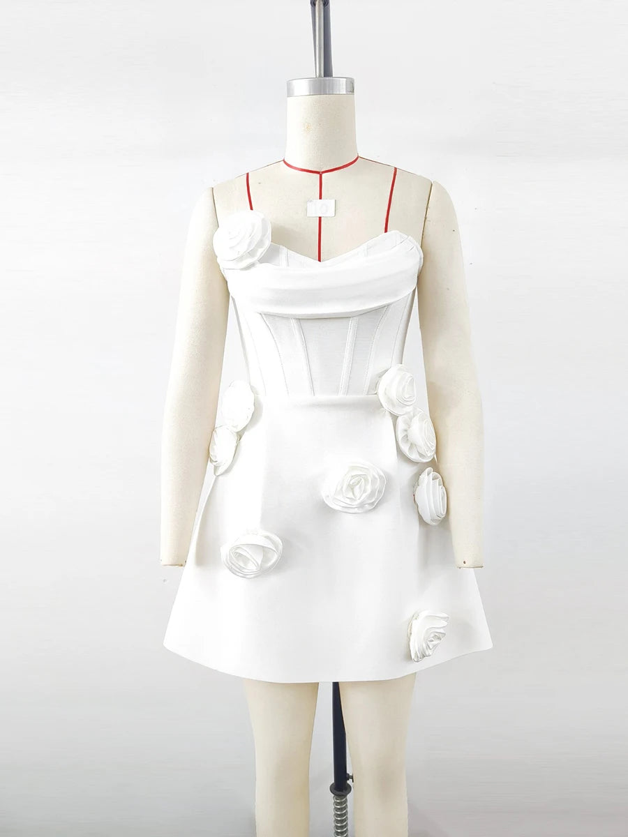 The Aurelia Appliqué Dress