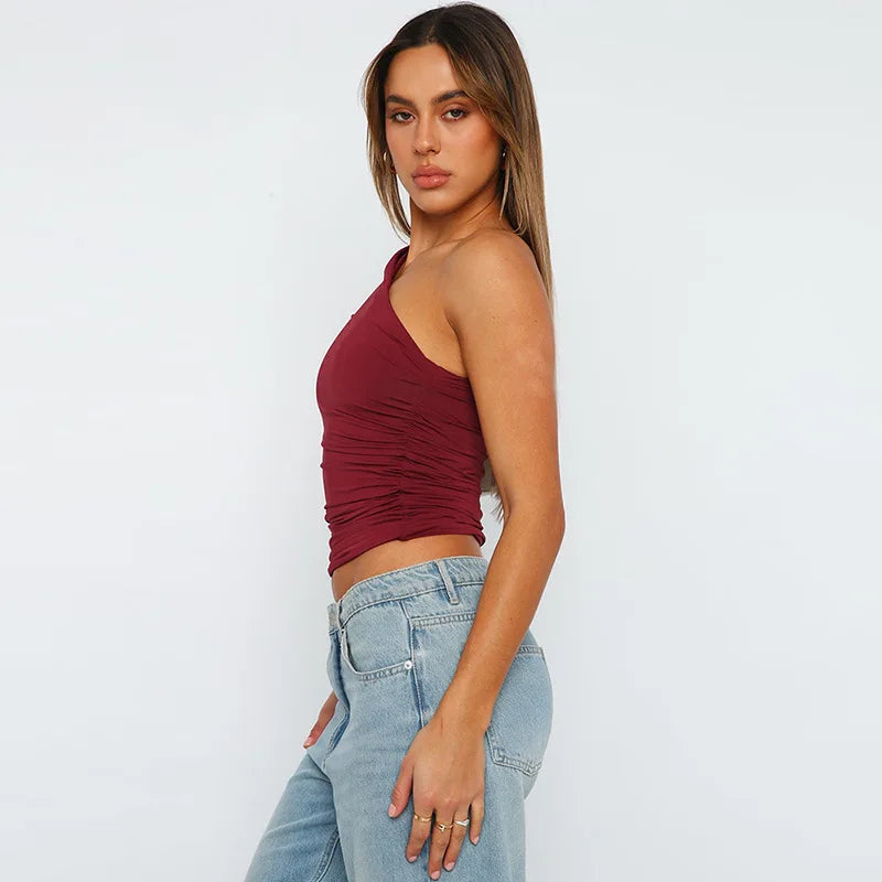 The Sienna One-Shoulder Tank