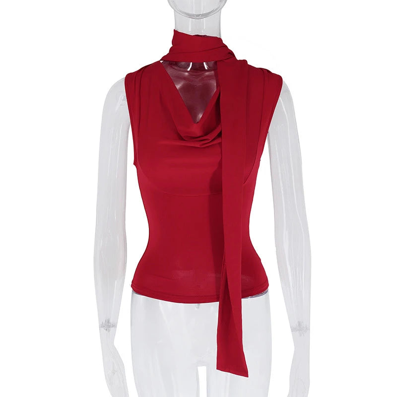 The Harper V-Neck Knit Tank