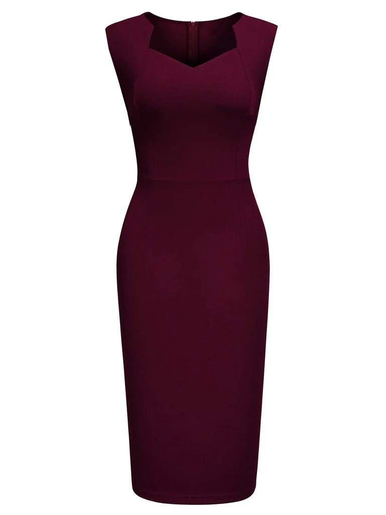 The Portia Square-Neck Sheath Dress from the Boss Energy at Lavishly Me