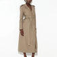 The Delphine Belted Patchwork Trench | Lavishly Me