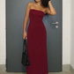 The Onyx Strapless Bodycon Maxi Dress | Lavishly Me