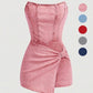 The Riviera Twist Denim Dress