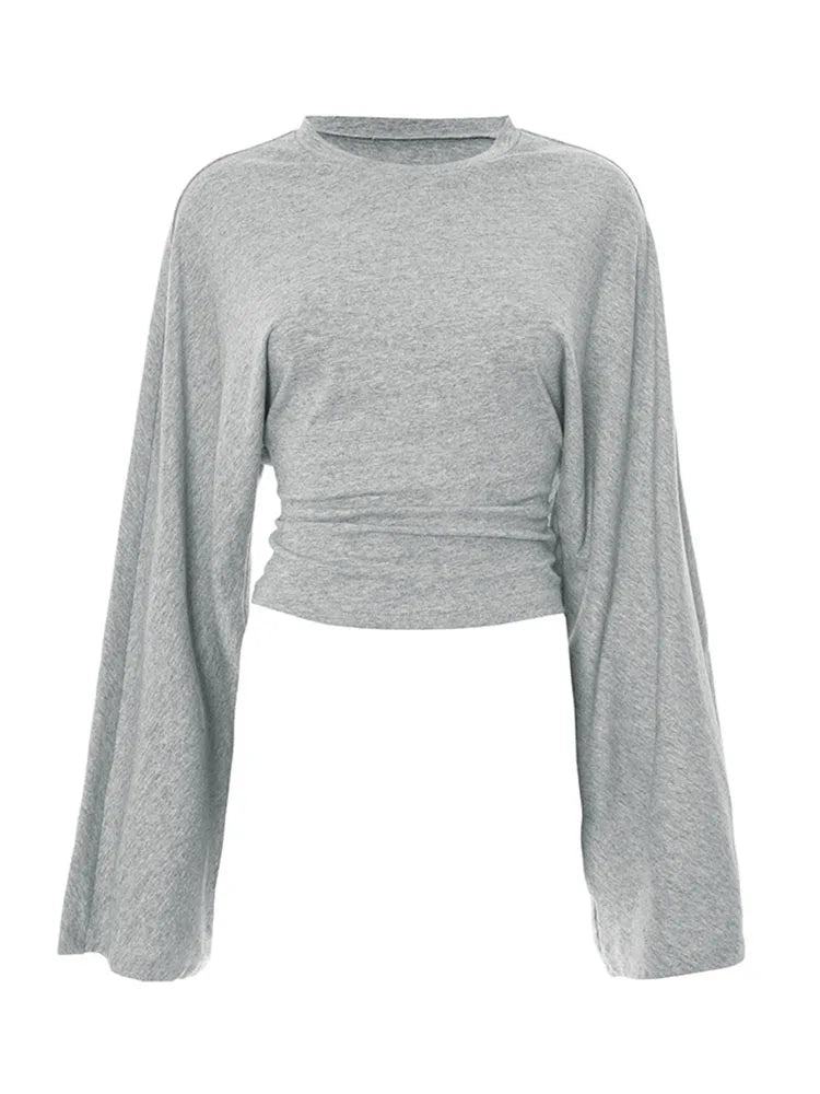 The Sienna Long-Sleeve Crop Top from the Soft & Sophisticated at Lavishly Me