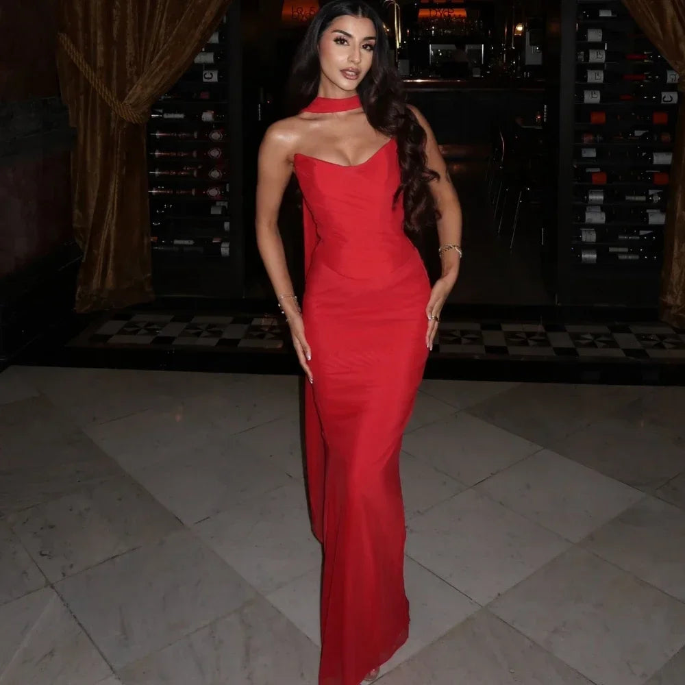 The Monaco Strapless Maxi Set