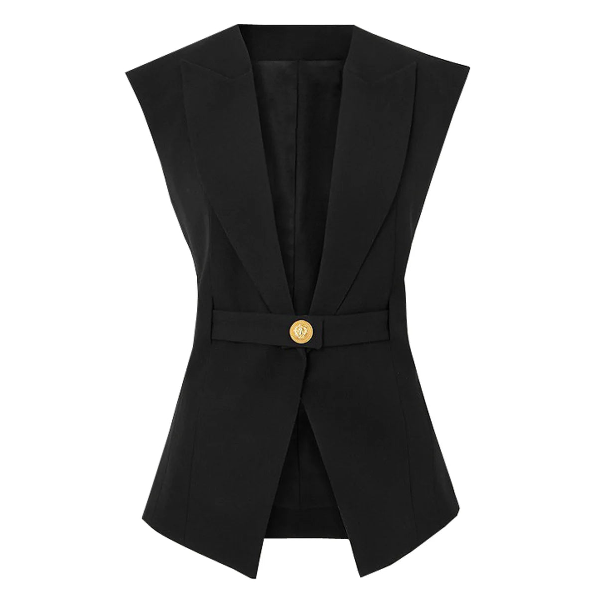 The Meridian Belted Blazer Vest
