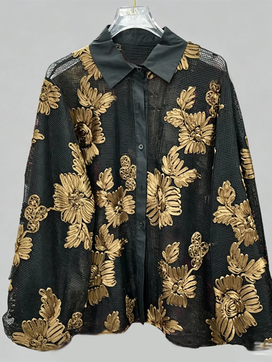The Florence Ruffle-Sleeve Blouse from the Soft & Sophisticated at Lavishly Me