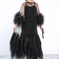 The Monaco Mesh Panel Maxi Dress from the Soft & Sophisticated at Lavishly Me