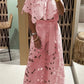The Amalfi Lace Wide-Leg Set