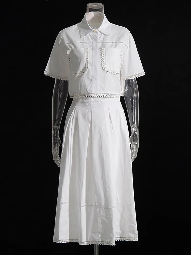 The Montclair Minimalist Skirt Set