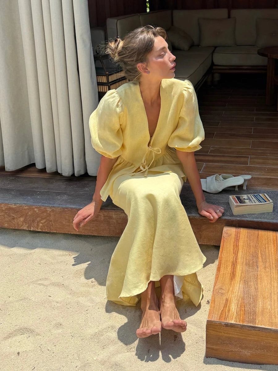 The Savannah Cotton Skirt Set