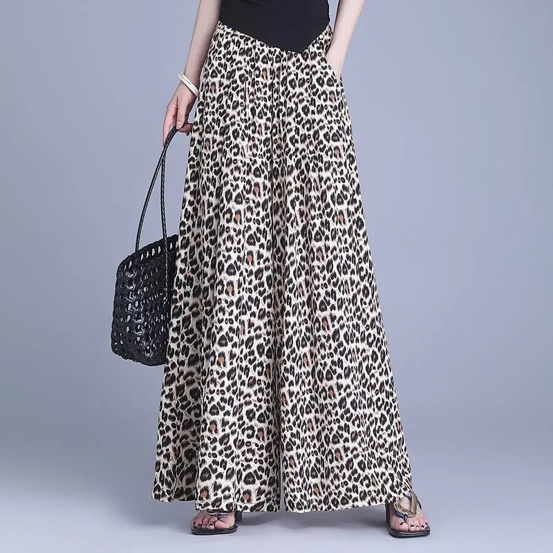The Saffron Chiffon Palazzo Pants