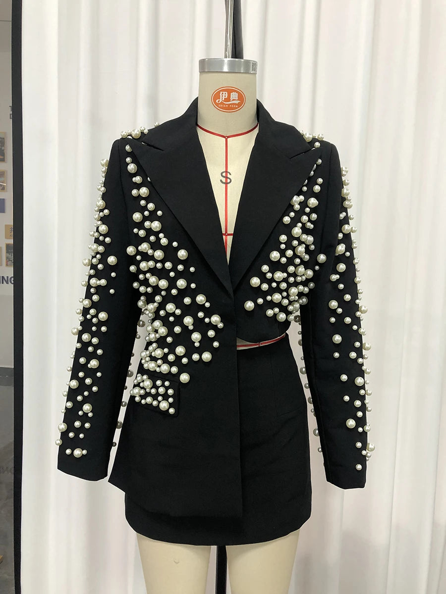 The Pearl District Skirt Suit from the Celebration Edit at Lavishly Me
