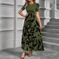 The Provence Floral Lace-Up Maxi Dress from the Boss Energy at Lavishly Me