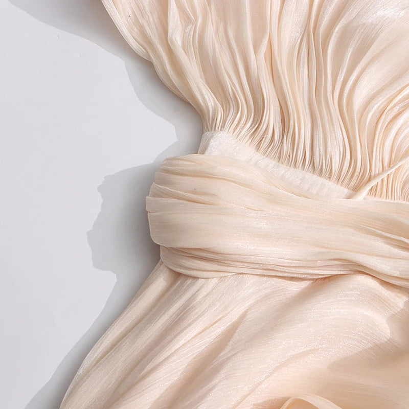 The Elara Folded Corset Dress