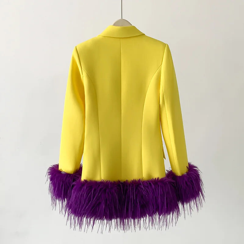 The Plume Colorblock Blazer