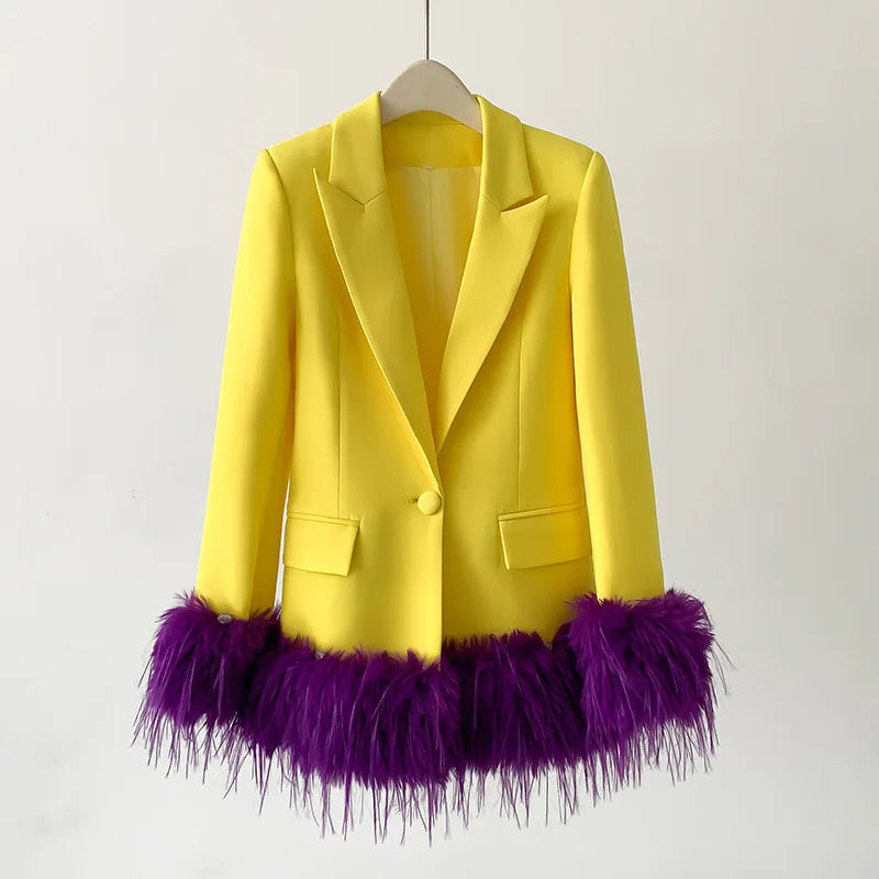 The Plume Colorblock Blazer