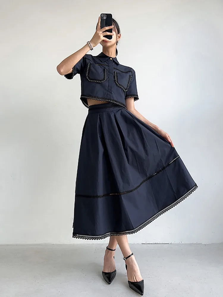 The Montclair Minimalist Skirt Set
