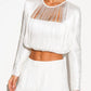 The Solange Button-Detail Blouse from the Soft & Sophisticated at Lavishly Me