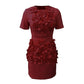 The Maribel Appliqué Dress