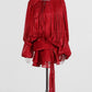 The Elara Folded Tunic Dress