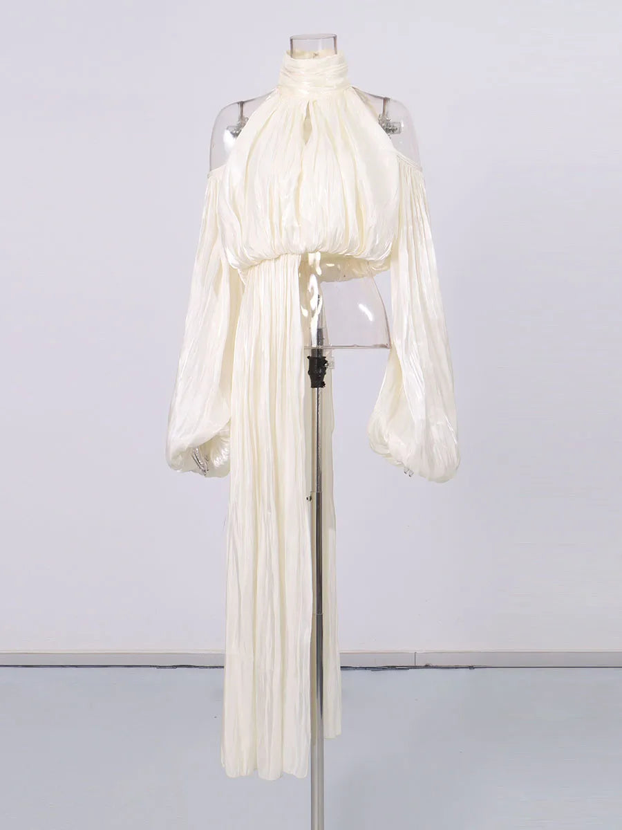The Apricot Muse Ruched Blouse