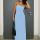The Onyx Strapless Bodycon Maxi Dress | Lavishly Me