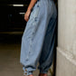 The Uptown Harem Denim Trousers