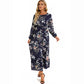 The Marisol Floral Chiffon Midi Dress in 6 | Lavishly Me