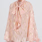 The Celeste Feather-Trim Blouse from the Soft & Sophisticated at Lavishly Me