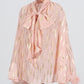 The Celeste Feather-Trim Blouse from the Soft & Sophisticated at Lavishly Me