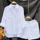 The Whitehaven Linen Shirt Set