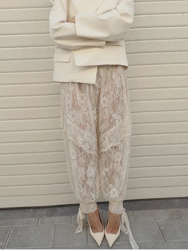 The Chantilly Lace Wide-Leg Pants