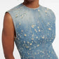 The Marlowe Cutout Denim Dress