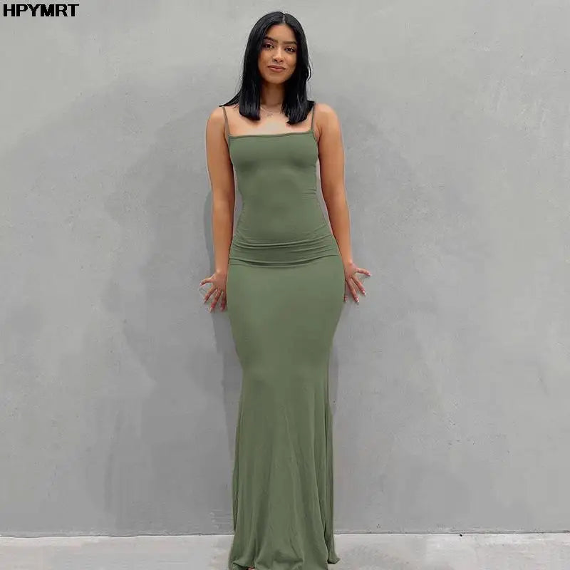 The Rosé Satin Slip Gown