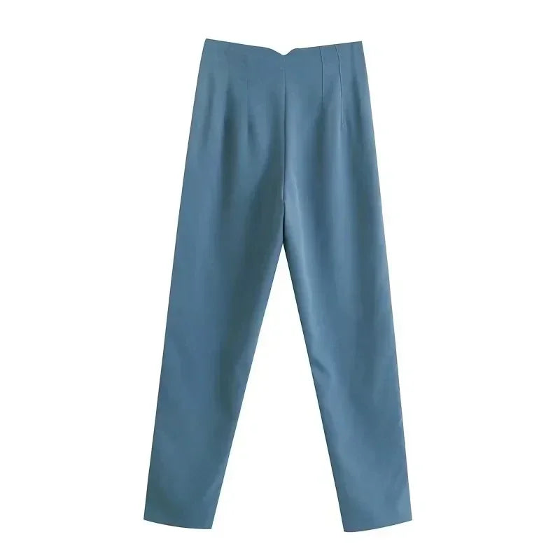 The Sutton High-Waist Cropped Trousers from the Boss Energy at Lavishly Me
