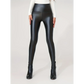 The Noir Stretch Leather Pants