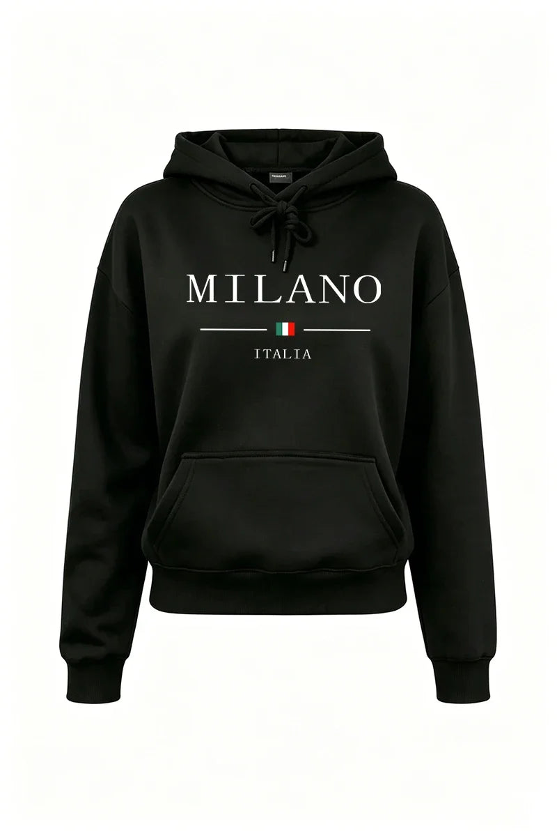 The Uptown Hooded Jogger Set hooded two-piece jogging suit from Lavishly Me