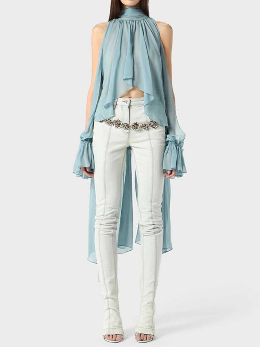 The Sable Minimalist Off-Shoulder Blouse from the Date Night Edit at Lavishly Me