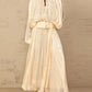 The Juliette Folded Lace-Up Dress